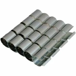 TECPLAST Lot De 20 Clips Pour Bâche Serre 25mm X 30mm 30CP - Haute Qualité - Clips De Fixation Métal Revêtement Zinc -France Serre de jardin Soldes 2022 23710758 5