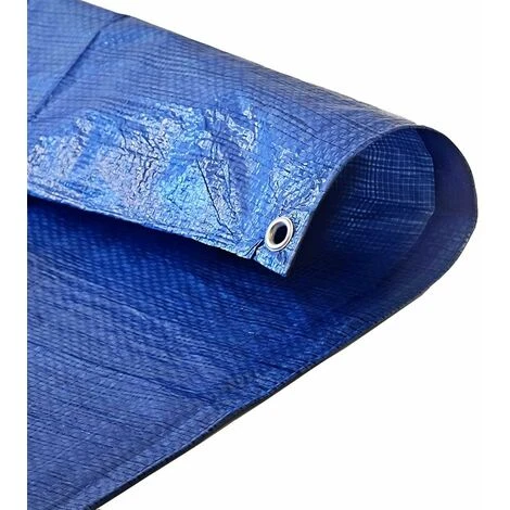 TECPLAST Bâche De Protection Agricole 150 G/m² - 4 X 5 M - Serre Tunnel - Bâches étanches - Bache Imperméable - Bicolore : Verte Et Bleue 6 TECPLAST Bâche De Protection Agricole 150 G/m² - 4 X 5 M - Serre Tunnel - Bâches étanches - Bache Imperméable - Bicolore : Verte Et Bleue – Image 4