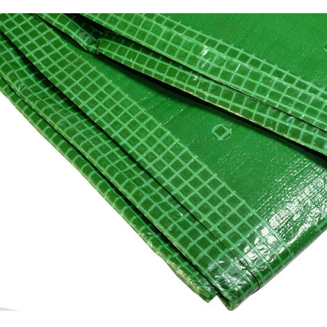 TECPLAST Bâche De Protection Agricole 170 G/m² - 2 X 3 M - Verte - Serre Tunnel - Petite Serre De Jardin - Bache Imperméable - Transparente Armée 6 TECPLAST Bâche De Protection Agricole 170 G/m² - 2 X 3 M - Verte - Serre Tunnel - Petite Serre De Jardin - Bache Imperméable - Transparente Armée – Image 4