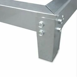 DEUBA Fondation Pour Serre De Jardin Base Fondement Cadre Pour Serre Support Serre En Acier Galvanisé M2: 190x190cm (de) -France Serre de jardin Soldes 2022 24061303 3