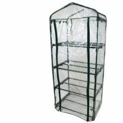 Serre De Jardin 4 étagères 69 X 49 X 160 Cm Transparente En Plastique PVC - Linxor - Transparent 8 Serre De Jardin 4 étagères 69 X 49 X 160 Cm Transparente En Plastique PVC - Linxor - Transparent -France Serre de jardin Soldes 2022 24233512 3