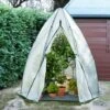 IDMARKET Serre D'hivernage Dôme 160 X 160 X 180 CM -France Serre de jardin Soldes 2022 24722032 1