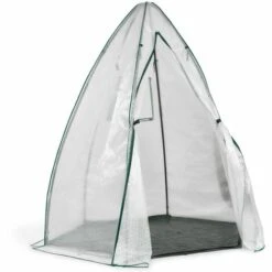 IDMARKET Serre D'hivernage Dôme 160 X 160 X 180 CM -France Serre de jardin Soldes 2022 24722032 3