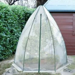 IDMARKET Serre D'hivernage Dôme 160 X 160 X 180 CM -France Serre de jardin Soldes 2022 24722032 4