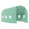 Outsunny Serre De Jardin Tunnel 4,5L X 2l X 2H M Châssis Tubulaire Acier Galvanisé Renforcé 1,8 Cm 6 Fenêtres 1 Porte Vert - Vert 2 Outsunny Serre De Jardin Tunnel 4,5L X 2l X 2H M Châssis Tubulaire Acier Galvanisé Renforcé 1,8 Cm 6 Fenêtres 1 Porte Vert - Vert -France Serre de jardin Soldes 2022 25007358 1