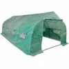 Hommoo Serre Portable Cadre En Acier 18 M² HDV27376 -France Serre de jardin Soldes 2022 25140695 1