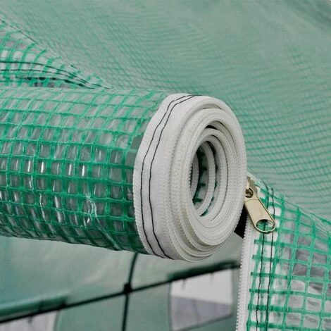 Hommoo Serre Portable Cadre En Acier 18 M² HDV27376 5 Hommoo Serre Portable Cadre En Acier 18 M² HDV27376 – Image 3