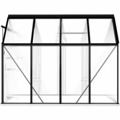 ASUPERMALL Serre Avec Cadre De Base Anthracite Aluminium 4,75 M² -France Serre de jardin Soldes 2022 25977279 4