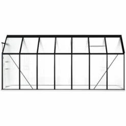 ASUPERMALL Serre Avec Cadre De Base Anthracite Aluminium 8,17 M² 10 ASUPERMALL Serre Avec Cadre De Base Anthracite Aluminium 8,17 M² -France Serre de jardin Soldes 2022 25977289 4