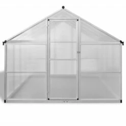 TRUE DEAL Serre Renforcée En Aluminium Avec Cadre De Base 6,05 M² -France Serre de jardin Soldes 2022 26307846 3