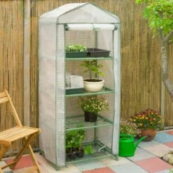 TRUE DEAL Nature Serre 69x49x160 Cm -France Serre de jardin Soldes 2022 26309060 2