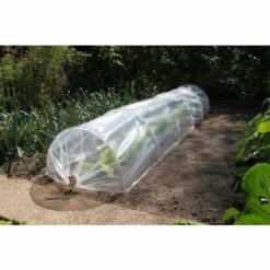 NATURE Kit Tunnel 2-en-1 Film Transparent + Filet Anti-insectes + 6 Arceaux 300x60x45cm -France Serre de jardin Soldes 2022 27544205 3