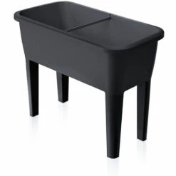 PROSPERPLAST Jardinière Serre 52 Litres 77 X 38 X 82 Cm Anthracite - Anthracite 10 PROSPERPLAST Jardinière Serre 52 Litres 77 X 38 X 82 Cm Anthracite - Anthracite -France Serre de jardin Soldes 2022 27610627 4