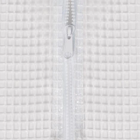 IDMARKET Serre Tunnel De Jardin 4 Saisons 12m² Blanche Gamme Maraîchère ZEBRA 4x3M - Blanc 6 IDMARKET Serre Tunnel De Jardin 4 Saisons 12m² Blanche Gamme Maraîchère ZEBRA 4x3M - Blanc – Image 4