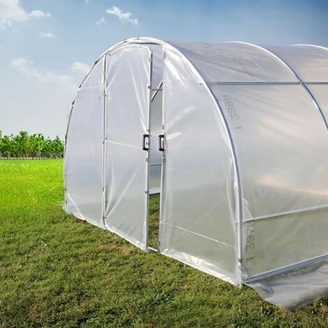 ATOUT LOISIR Serre Tunnel PRIMA 6 M², Portes 1 Porte Simple 3 ATOUT LOISIR Serre Tunnel PRIMA 6 M², Portes 1 Porte Simple