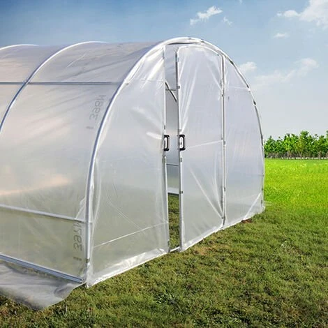 ATOUT LOISIR Serre Tunnel PRIMA 18 M², Portes 1 Porte Simple 3 ATOUT LOISIR Serre Tunnel PRIMA 18 M², Portes 1 Porte Simple