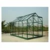LA MAISON DU JARDIN Serre En Verre Trempé 4 Mm Modèle 106 + Base - 5,8 M² - Peint Vert -France Serre de jardin Soldes 2022 28589249 1