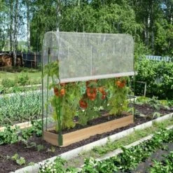 IDMARKET Serre à Tomates Spéciale Croissance Kit Complet Bâche + Support 9 IDMARKET Serre à Tomates Spéciale Croissance Kit Complet Bâche + Support -France Serre de jardin Soldes 2022 28830436 3