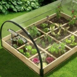 OUTIROR Carré Potager Mini-serre De Jardin Avec Châssis Et Couverture De Protection 9 OUTIROR Carré Potager Mini-serre De Jardin Avec Châssis Et Couverture De Protection -France Serre de jardin Soldes 2022 28956653 4