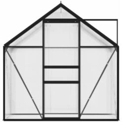 VidaXL Serre Anthracite Aluminium 1,33 M² - Anthracite 9 VidaXL Serre Anthracite Aluminium 1,33 M² - Anthracite -France Serre de jardin Soldes 2022 29028139 3