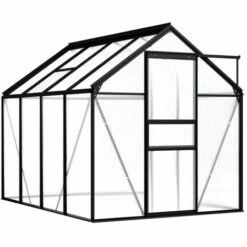 ASUPERMALL Serre Anthracite Aluminium 4,75 M²