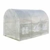 ESTEXO Serre 3x2x2m Tunnel à Film Plastique Toit Arqué Serre En Aluminium 2 ESTEXO Serre 3x2x2m Tunnel à Film Plastique Toit Arqué Serre En Aluminium -France Serre de jardin Soldes 2022 29542217 1