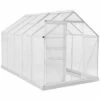ESTEXO Serre En Aluminium Serre 190x190x195 Cm Avec Fondation Maison De Plantation 1 ESTEXO Serre En Aluminium Serre 190x190x195 Cm Avec Fondation Maison De Plantation -France Serre de jardin Soldes 2022 29542221 1