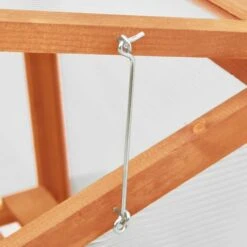 VidaXL Serre 60x45x100 Cm Bois De Sapin - Brun -France Serre de jardin Soldes 2022 30113523 5