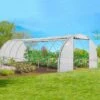 IDMARKET Serre Tunnel De Jardin 4 Saisons 24M² Blanche Gamme Maraîchère DES ANDES 8x3M - Blanc 1 IDMARKET Serre Tunnel De Jardin 4 Saisons 24M² Blanche Gamme Maraîchère DES ANDES 8x3M - Blanc -France Serre de jardin Soldes 2022 30320790 1