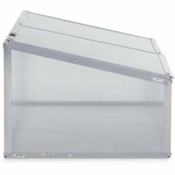 HABITAT ET JARDIN Mini Serre En Polycarbonate 108 X 56 X 40 Cm - Aluminium. 9 HABITAT ET JARDIN Mini Serre En Polycarbonate 108 X 56 X 40 Cm - Aluminium. -France Serre de jardin Soldes 2022 3064405 4