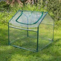 SKYLANTERN Serre De Jardin En Plastique - Mini Serre Jardin Avec Fermeture à Zip - Abri Pour Plante Et Culture ( Dimensions : 92 X 92 X 92 Cm ) - Transparent -France Serre de jardin Soldes 2022 30864526 3