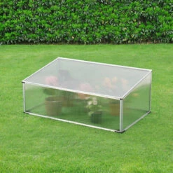 Châssis De Jardin Horta Avec Toiture Polycarbonate 100 X 60 X 40 Cm [en.casa] -France Serre de jardin Soldes 2022 31106807 5