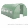 EUROSPEN Bâche Armée Pour Serre De Jardin Tunnel 12m2 Green Roof