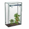 Relaxdays Serre De Jardin Tomate, Balcon, Protection, Bâche, HLP 150x100x50 Cm, Acier, PVC, Transparent