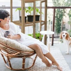 Relaxdays Serre Bois Balcon, Bois & Plastique, HLP 146x66x47,5 Cm, Double Porte, Culture De Plantes Et Semis, Marron 10 Relaxdays Serre Bois Balcon, Bois & Plastique, HLP 146x66x47,5 Cm, Double Porte, Culture De Plantes Et Semis, Marron -France Serre de jardin Soldes 2022 32712873 4