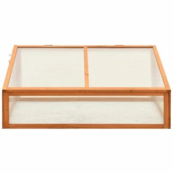 ASUPERMALL Serre 100x65x40 Cm Bois De Sapin -France Serre de jardin Soldes 2022 32956606 5