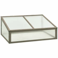 ASUPERMALL Serre 100x65x40 Cm Bois De Sapin