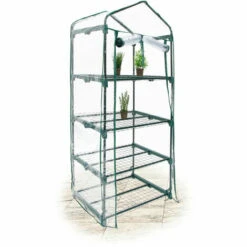 Relaxdays Serre De Jardin Balcon Terrasse Transportable Mobile 2-3 Ou 4 Étagères Portes -France Serre de jardin Soldes 2022 33496308 2
