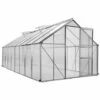 TERRE JARDIN Serre De Jardin Polycarbonate Et Aluminium 12m2