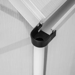 TERRE JARDIN Serre De Jardin Polycarbonate Et Aluminium 12m2 -France Serre de jardin Soldes 2022 3376123 5