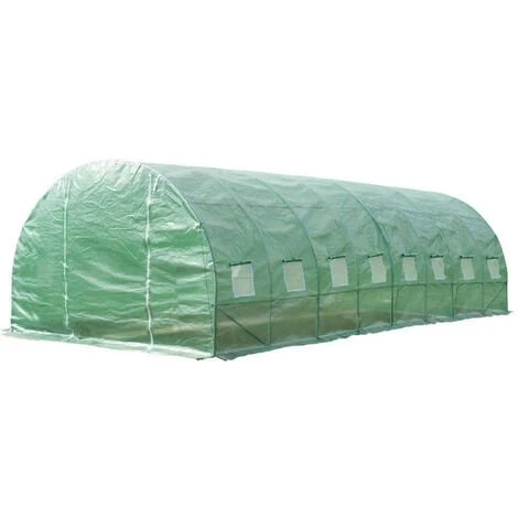 TERRE JARDIN Serre De Jardin Tunnel 24m2 3 TERRE JARDIN Serre De Jardin Tunnel 24m2