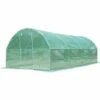GOPLUS Serre De Jardin Tunnel 18 M2 Armature En Acier Robuste Et Tissu En PE Transparent Imperméable Avec 8 Fenêtres Porte à Glissière Pour Toutes Saisons(600 X 300 X 200 CM, Vert) 2 GOPLUS Serre De Jardin Tunnel 18 M2 Armature En Acier Robuste Et Tissu En PE Transparent Imperméable Avec 8 Fenêtres Porte à Glissière Pour Toutes Saisons(600 X 300 X 200 CM, Vert) -France Serre de jardin Soldes 2022 34761081 1