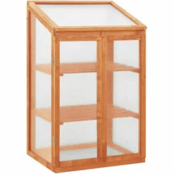 ASUPERMALL Serre 60x45x100 Cm Bois De Sapin