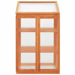 ASUPERMALL Serre 60x45x100 Cm Bois De Sapin -France Serre de jardin Soldes 2022 36815761 5