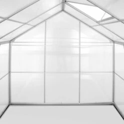 SOANA GARDEN SHED Serre De Jardin En Aluminium Et Polycarbonate Avec Porte Et Fenêtre 183x245x205cm Laelia -France Serre de jardin Soldes 2022 39028210 3