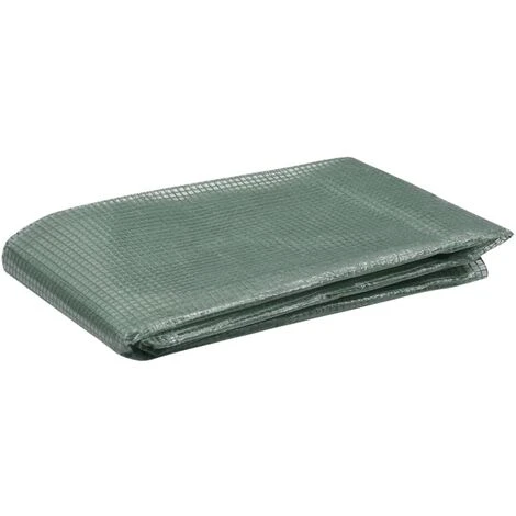 VidaXL Couverture De Remplacement De Serre (0,5 M²) 50x100x190 Cm Vert 4 VidaXL Couverture De Remplacement De Serre (0,5 M²) 50x100x190 Cm Vert – Image 2