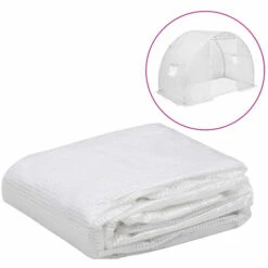 ASUPERMALL Couverture De Remplacement Serre (4,5 M²) 3x1,5x2cm Transparent