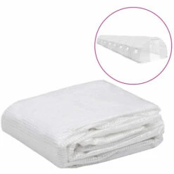 ASUPERMALL Couverture De Remplacement De Serre (36m²) 3x12x2cm Transparent