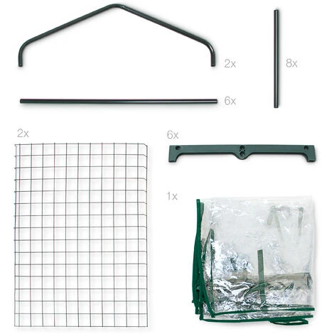 Relaxdays Serre De Jardin Balcon Terrasse Transportable Mobile 2-3 Ou 4 Étagères Portes, Transparent 7 Relaxdays Serre De Jardin Balcon Terrasse Transportable Mobile 2-3 Ou 4 Étagères Portes, Transparent – Image 5