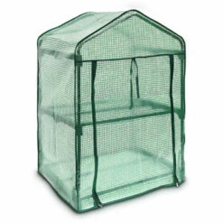 Relaxdays Serre De Jardin 60 X 46 Cm 2 étages Étagère Avec Bâche Amovible Balcon Terrasse Tente -France Serre de jardin Soldes 2022 40010053 3